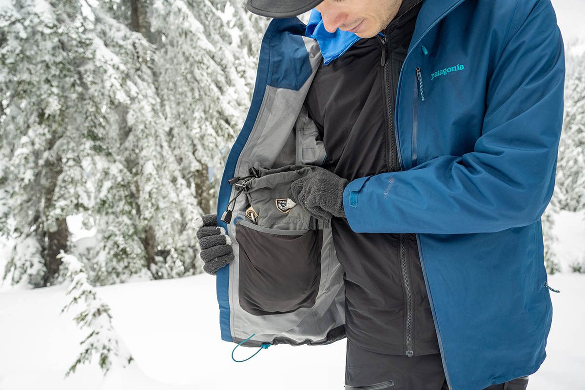 Patagonia Triolet Jacket (interior closeup)
